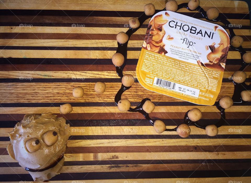 Peanut butter daydreaming about Chobani Flip, "Peanut Butter Dream!"