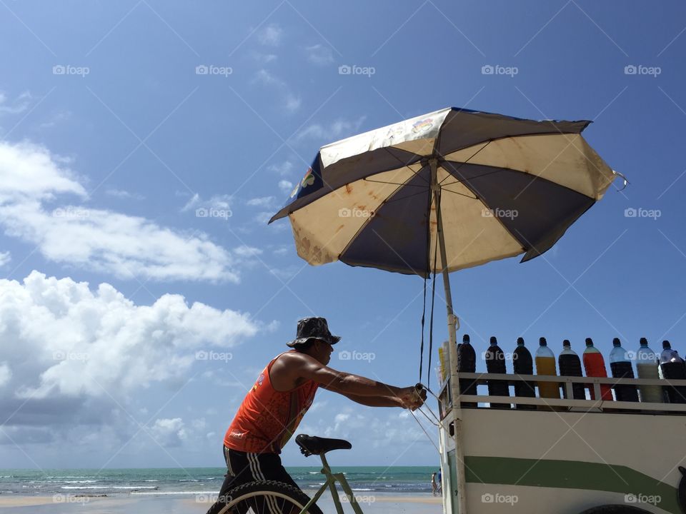 Umbrella, Travel, People, Leisure, Water