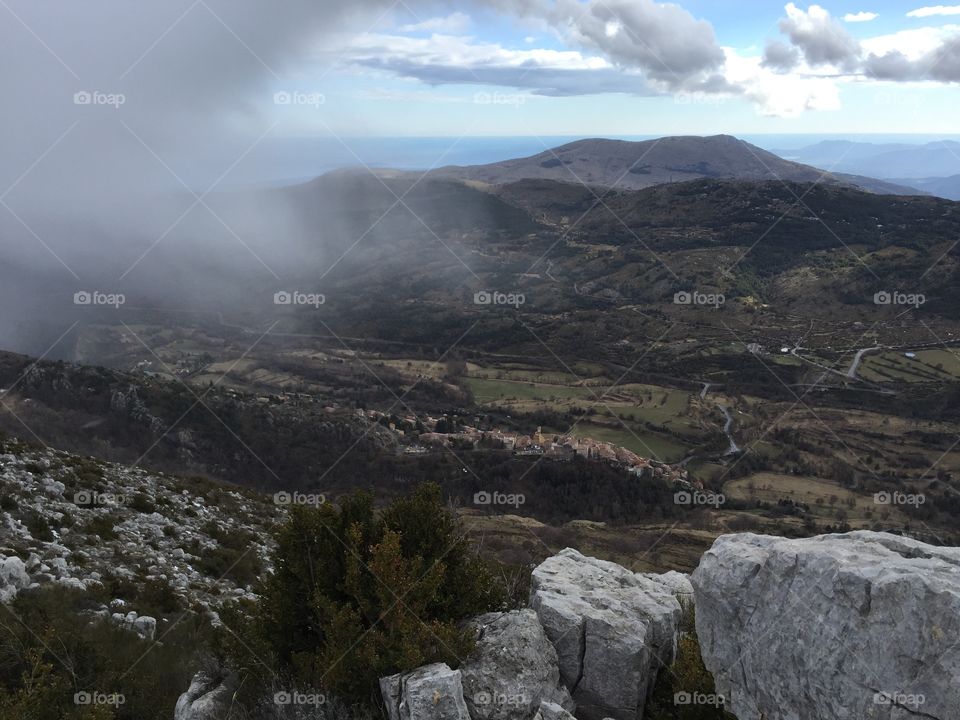 Mountain Estérel, à temps couvert