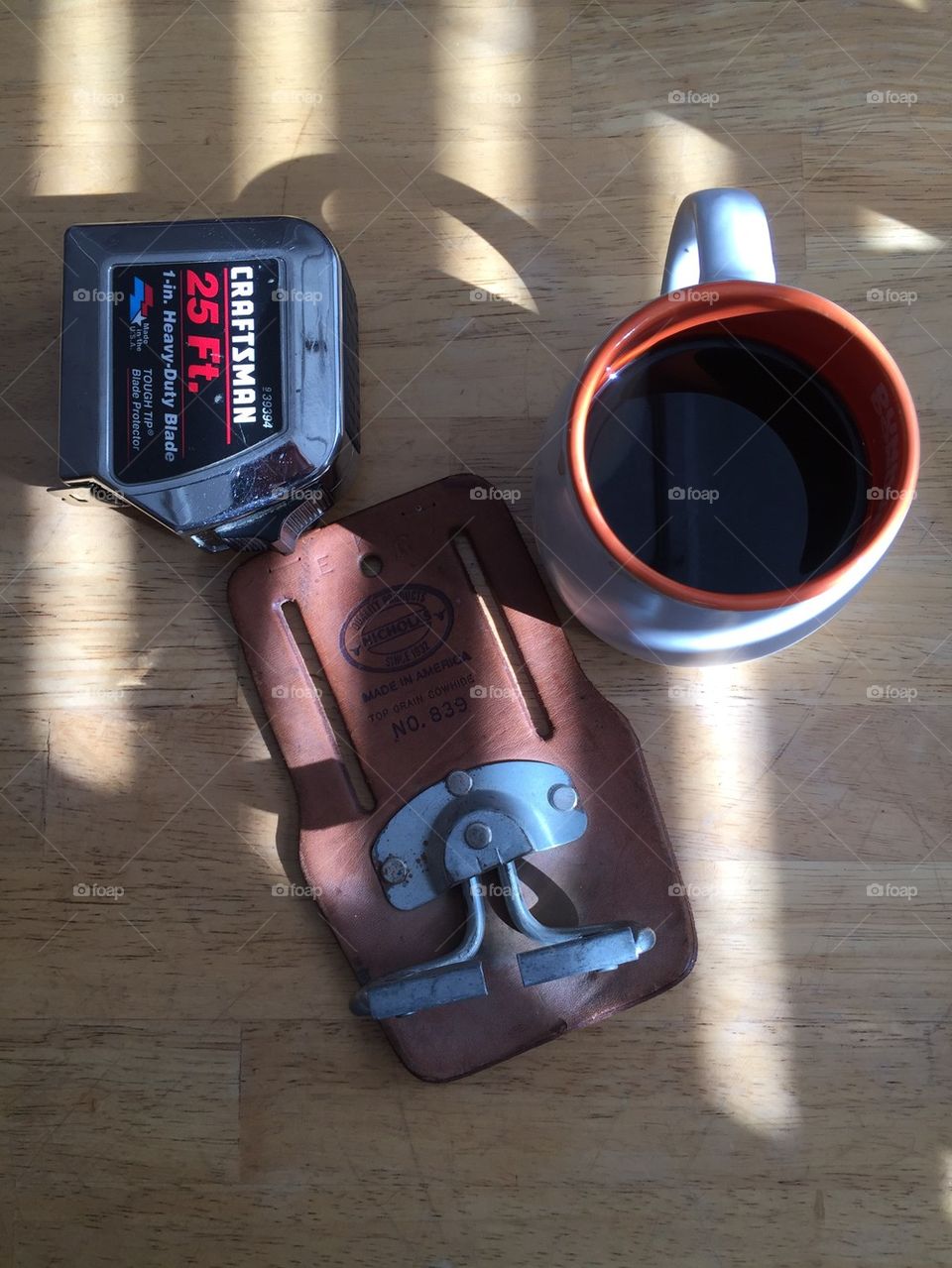 Coffee before projects 