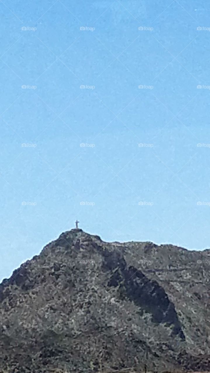 Jesus watches over Juarez