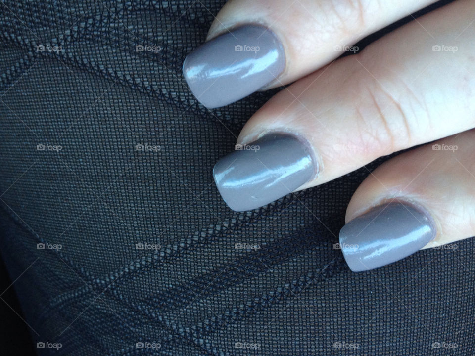 pattern nails colour fingers by splicanka