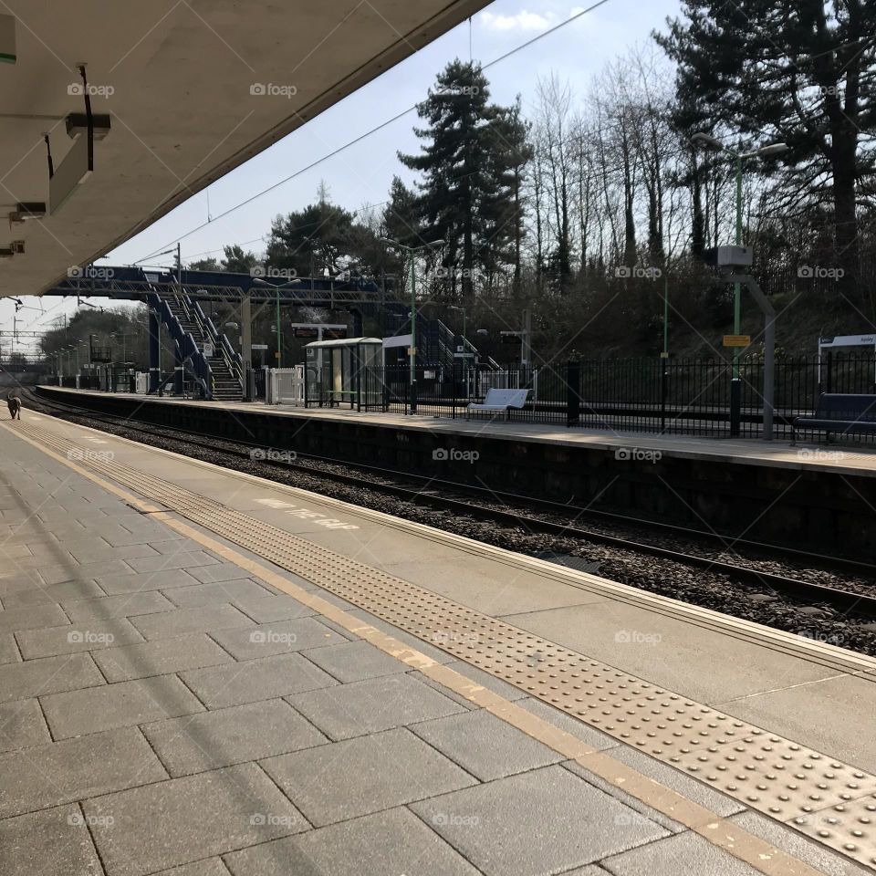 Train Platform, Mind The Gap.