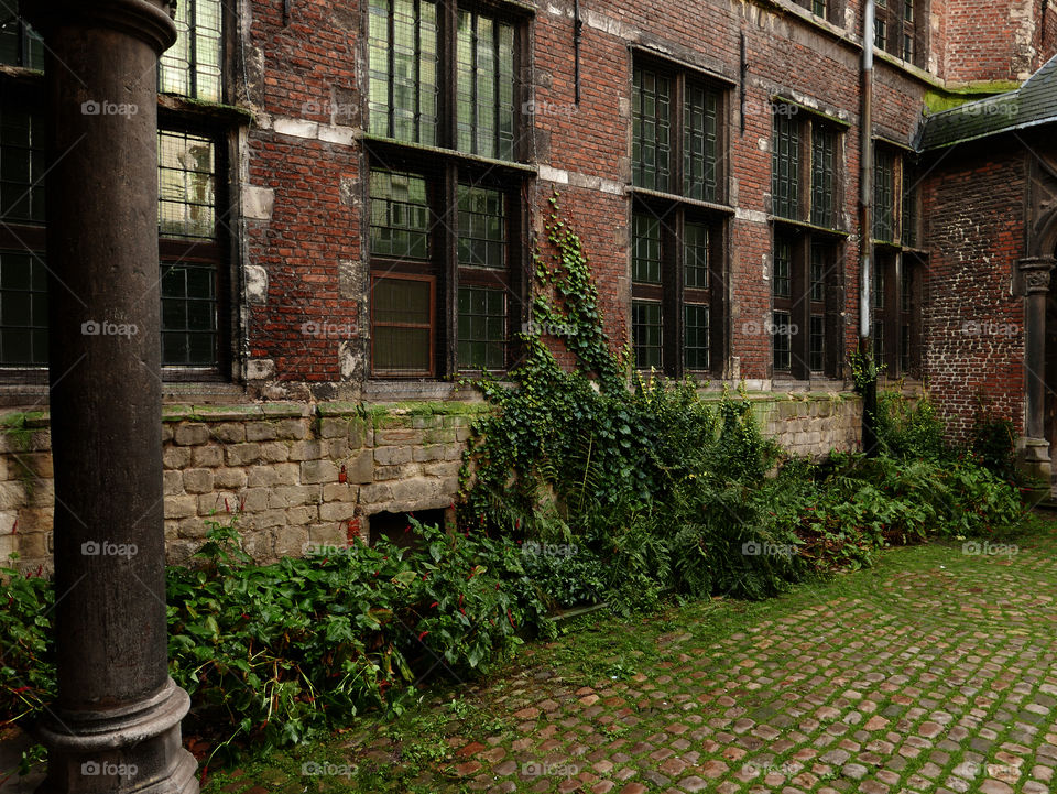 Old architecture in Antwerp