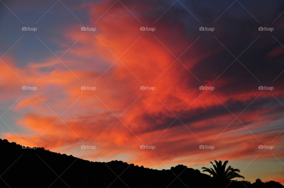 Sunset on Sardinia 