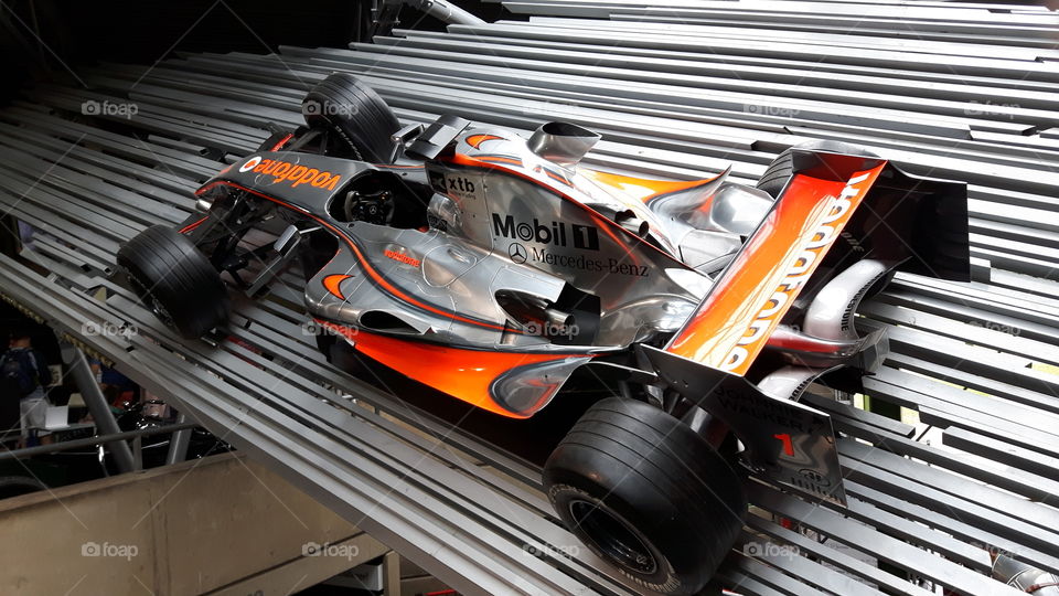 racing car at Beaulieu motor museum