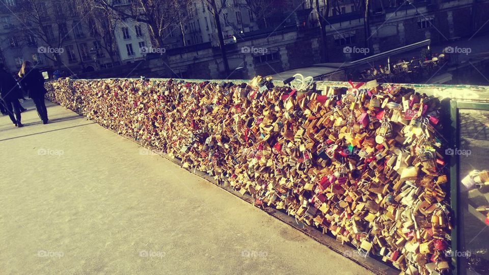 Love Lock on the bridge