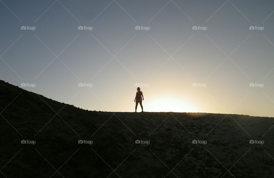 Africa, sand, sunset and dawn, this is a real journey
