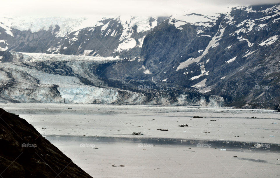 snow mountain ice hill by refocusphoto