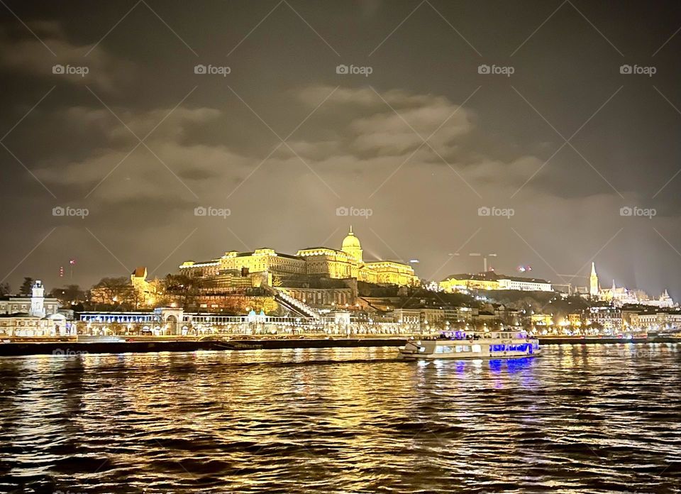 Budapest , night Juanary 2023 . 