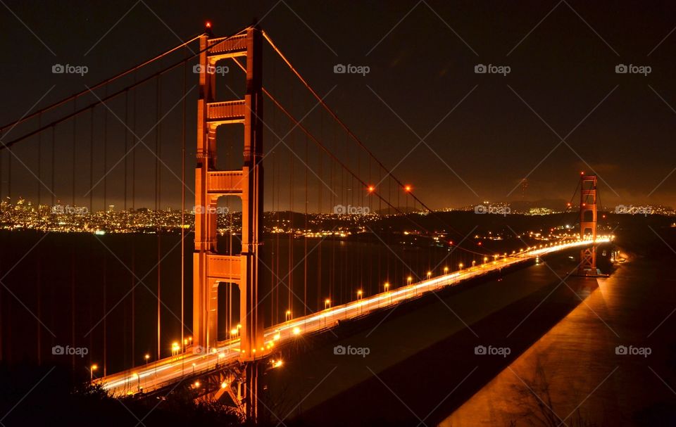 Golden Gate Bridge at Night