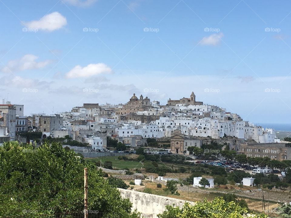 Ostuni, the white town, Salento, Puglia, Italy