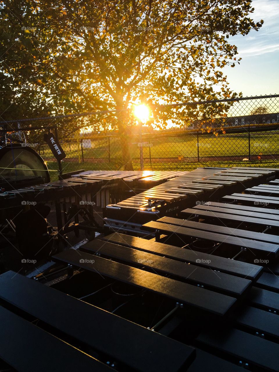 Sundown on the Marimbas