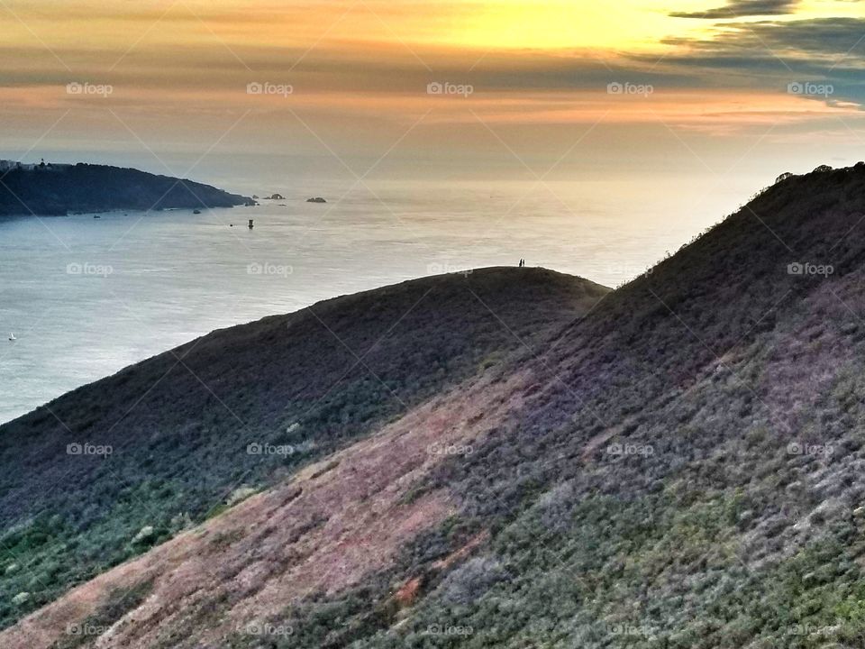 Two Lovers in the Distance