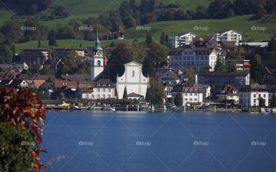 Küssnacht Am Rigi Panoramic View