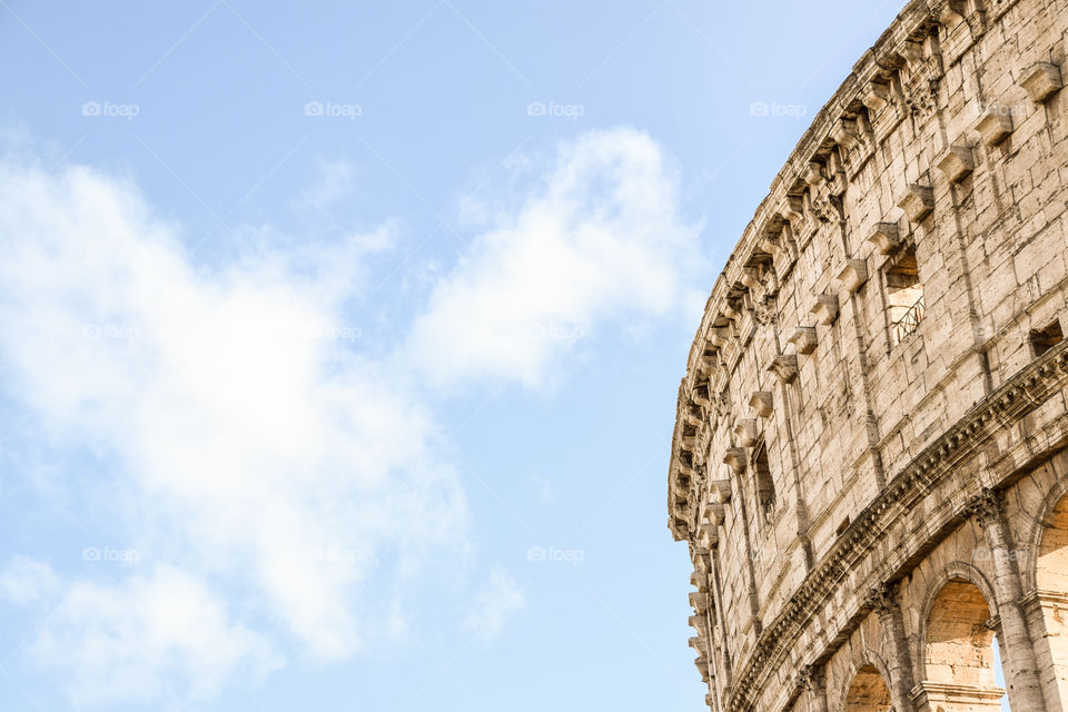 Colosseum In Rome Italy
