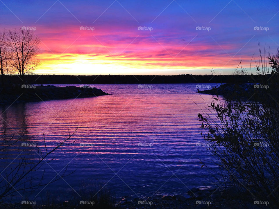 landscape beach sky yellow by somebeach