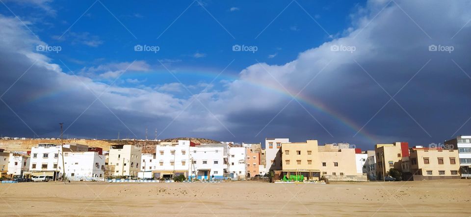 nice view of rainbow