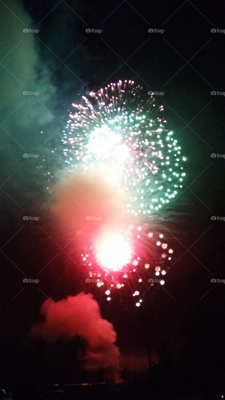 Fireworks, Festival, Bright, No Person, Explosion