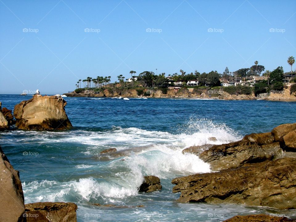 Winter in Laguna. Winter in Laguna Beach, California