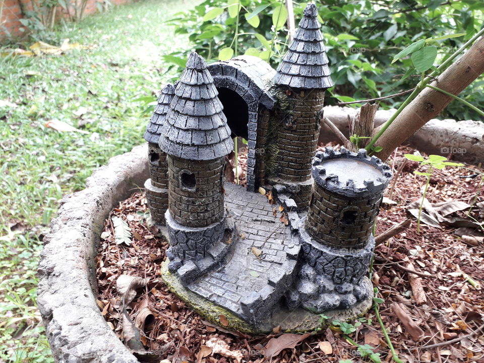 Castle in the back yard