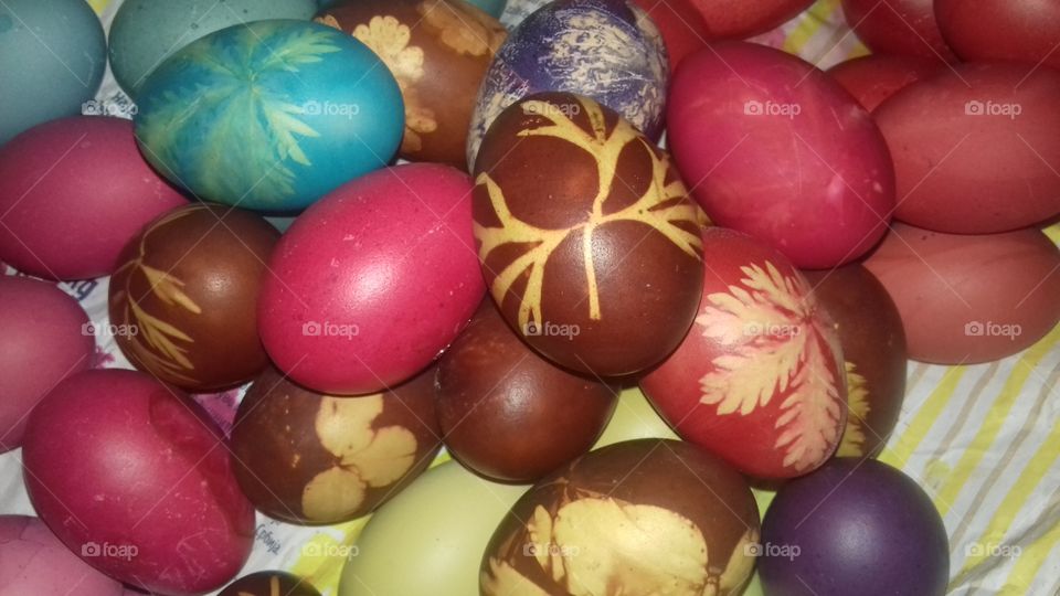Easter eggs