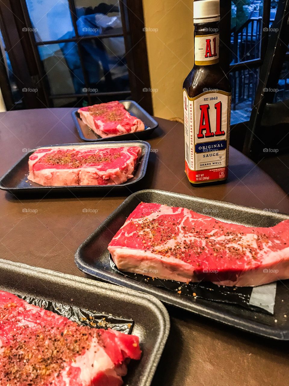 A1 ready to go for when I roast up these tasty steaks
