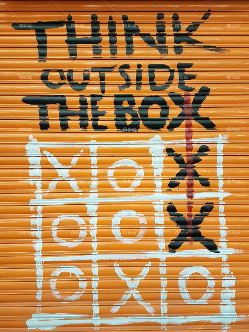 think outside a box