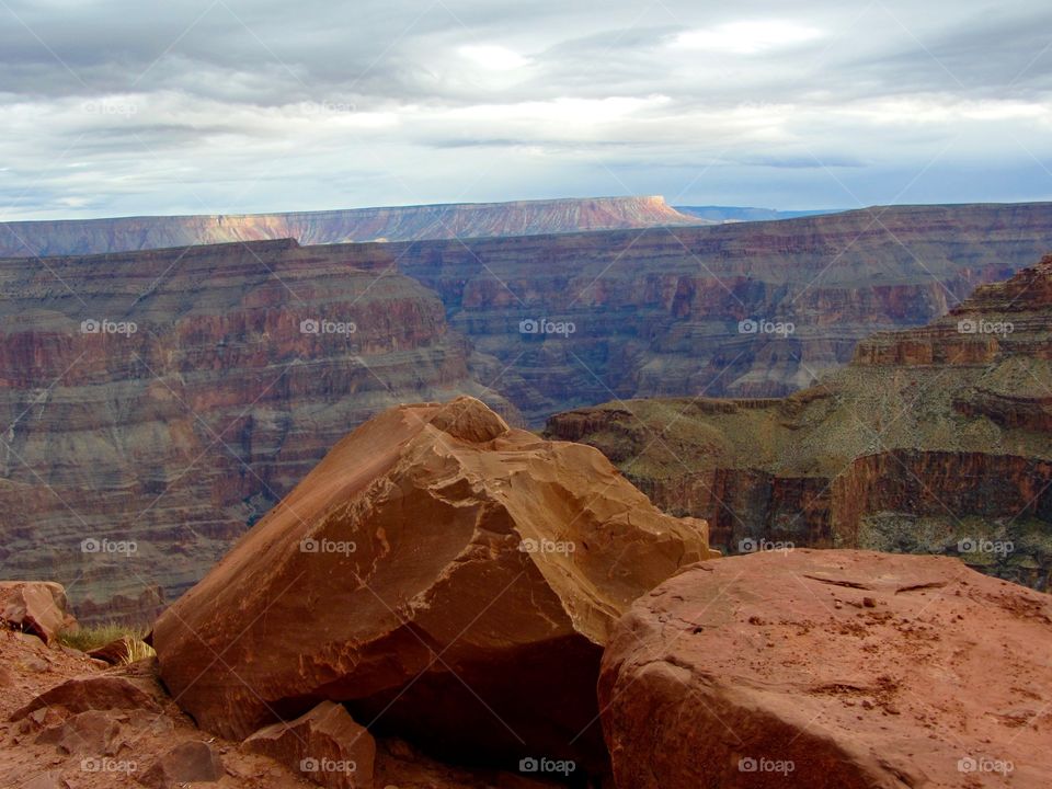 Snapshot taken while walking on one of the Grand Canyon trails. 