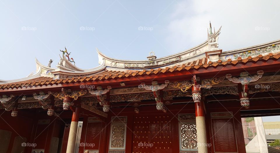 Taiwan palace temple