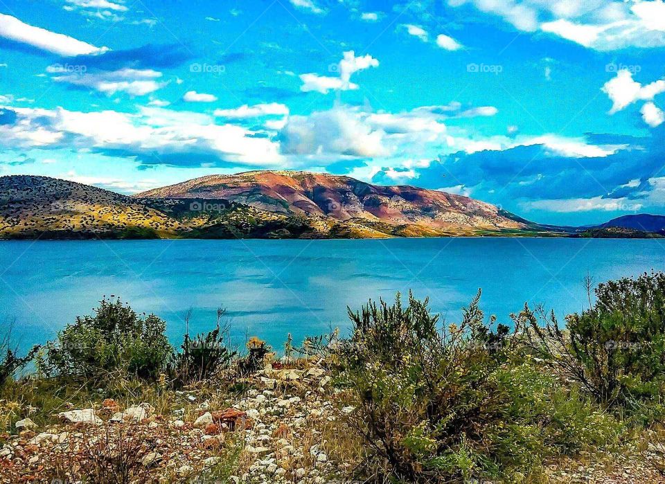 Lake in Albania