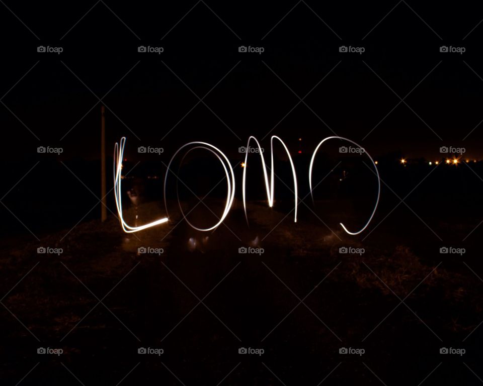 Lomo lightpaint