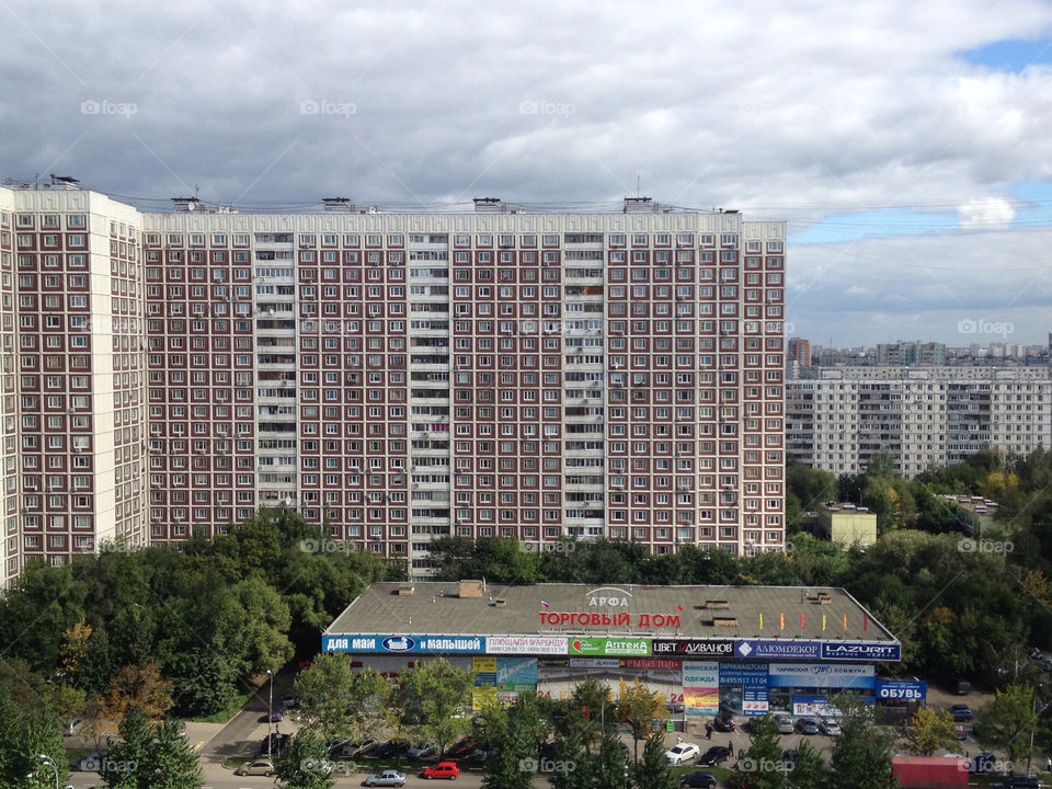 windows flats building architecture by lenusik