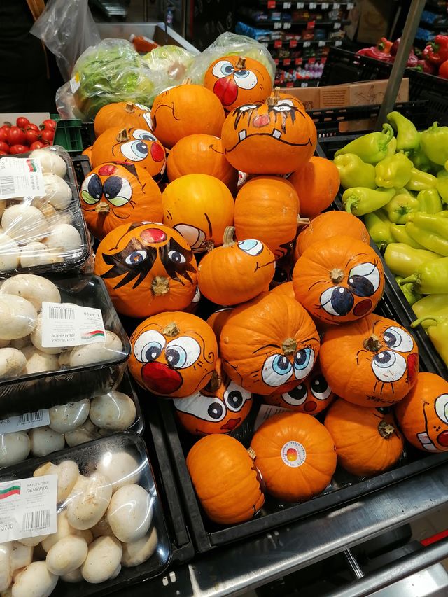 Funny pumpkins