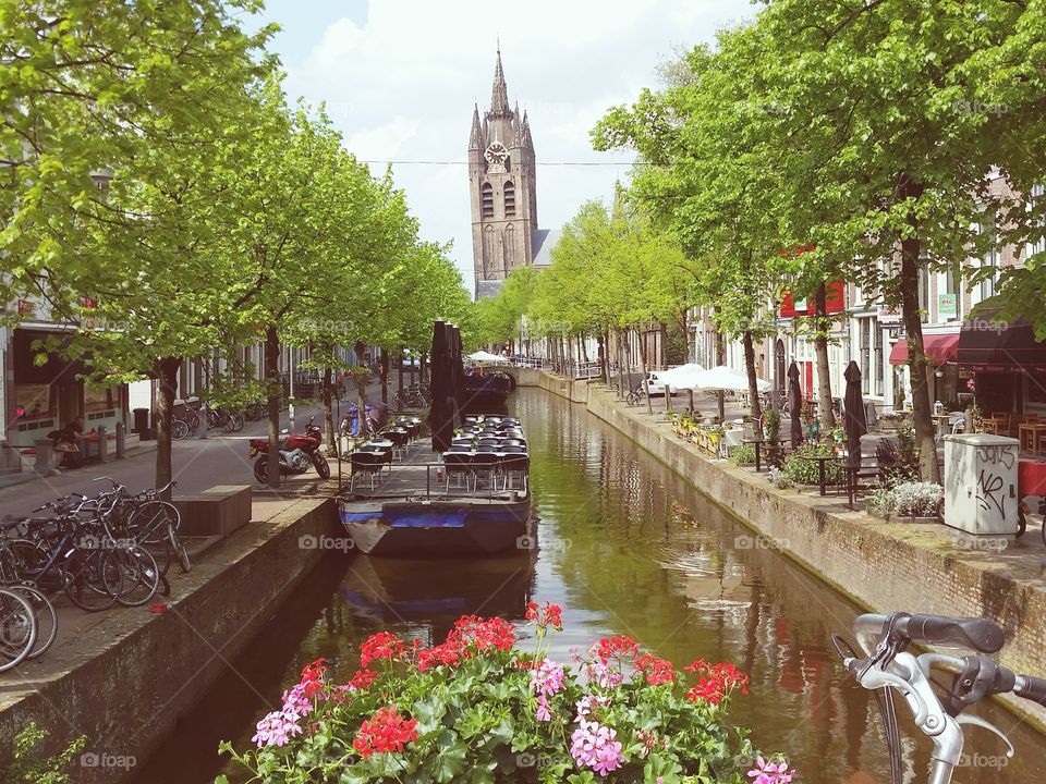 Channel of the Delft - Netherland
