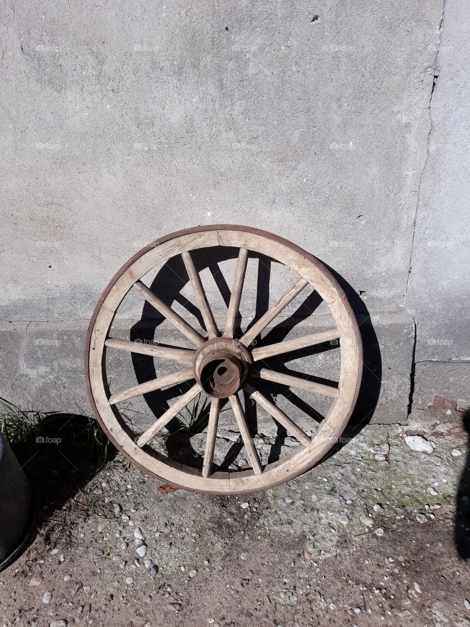 very old wheel