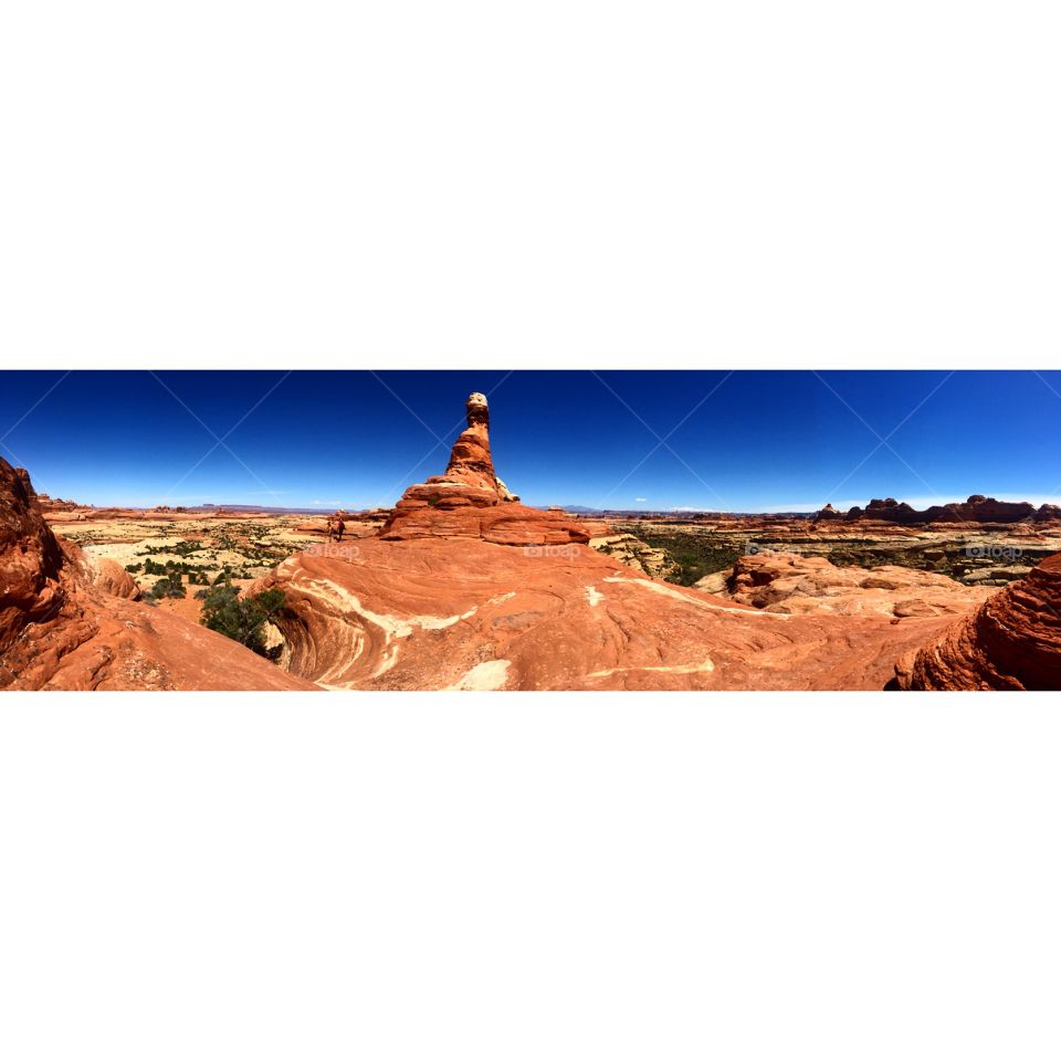 Two Canyons. Hiking in Needles (Moab), Utah