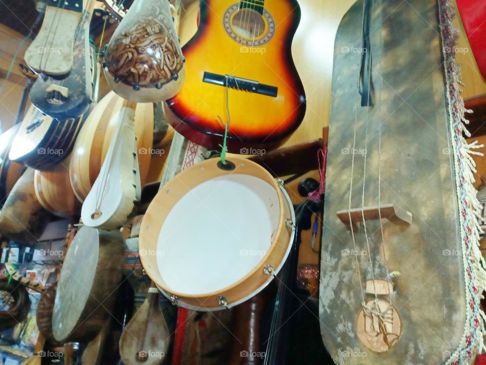 Instruments of the music