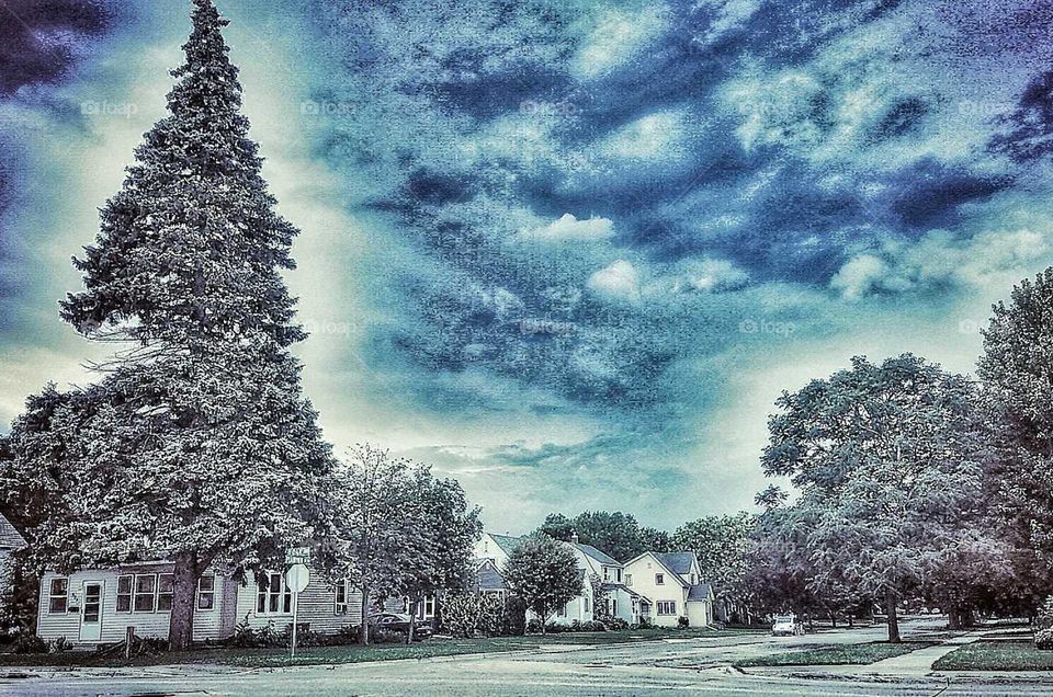 God is moving his furniture