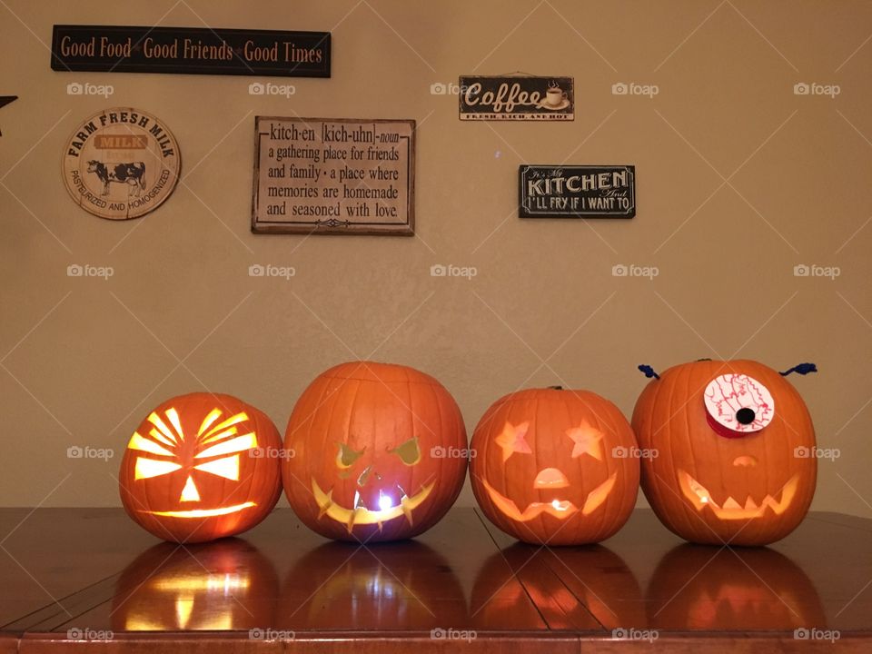 Goofy pumpkins