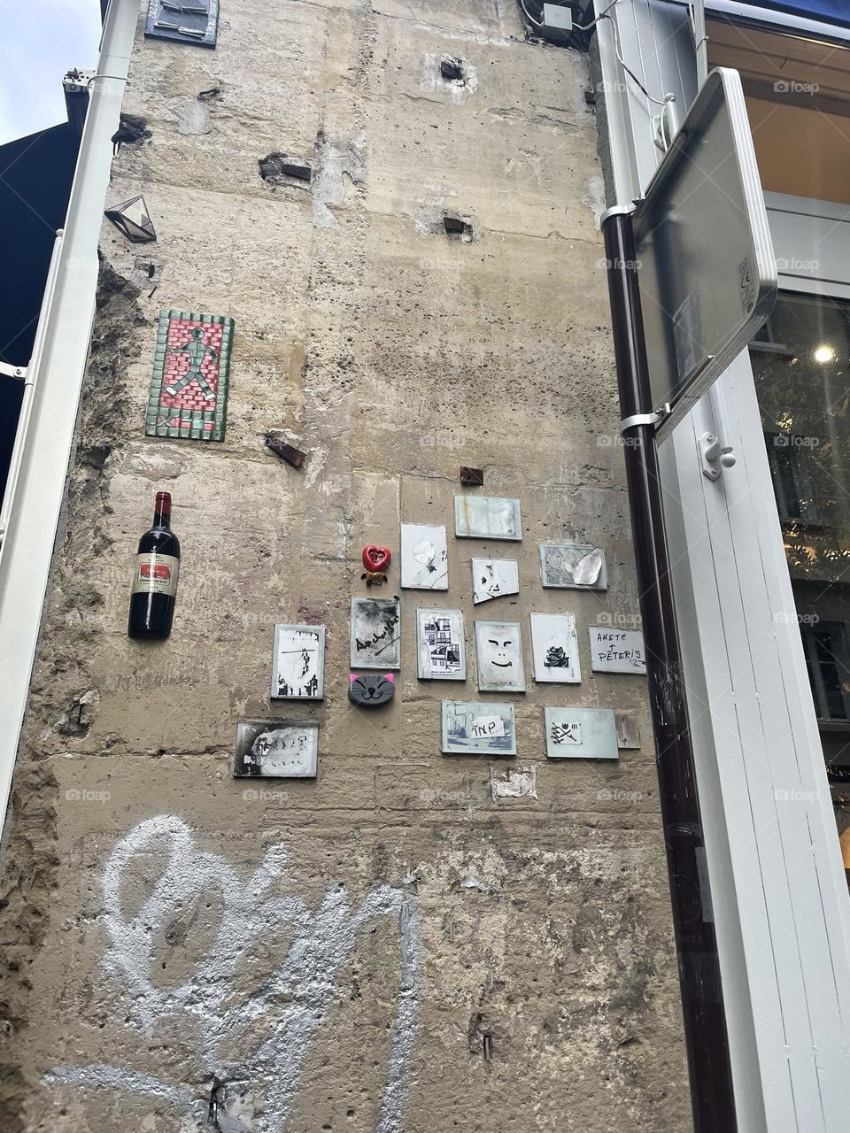 Aesthetics streets in Paris