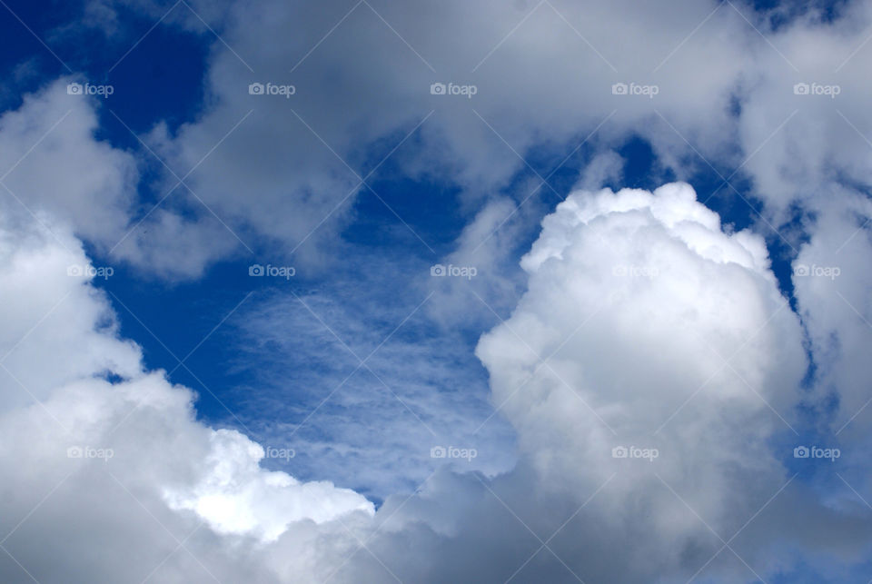 blue skies. heaven. denmark. clouds. funnel. by snutten