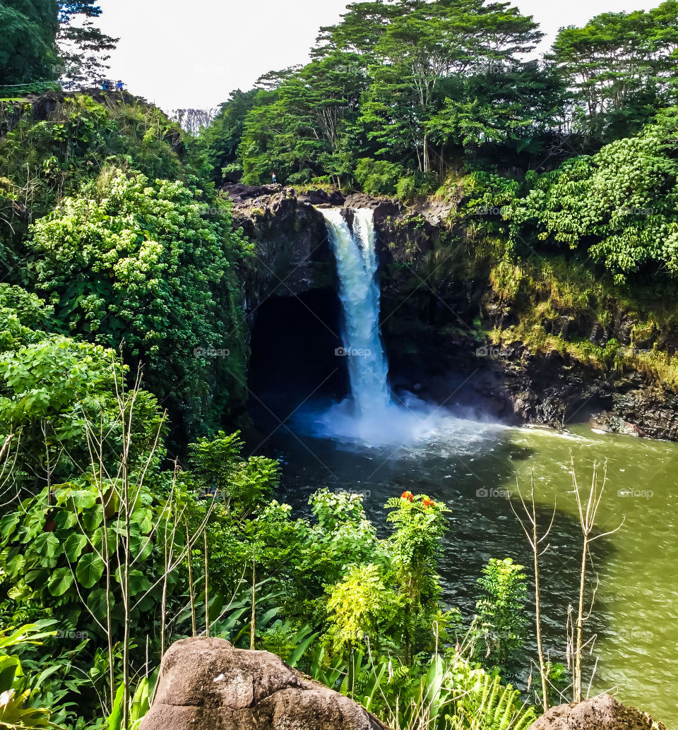 Rainbow Falls in Hilo, HI