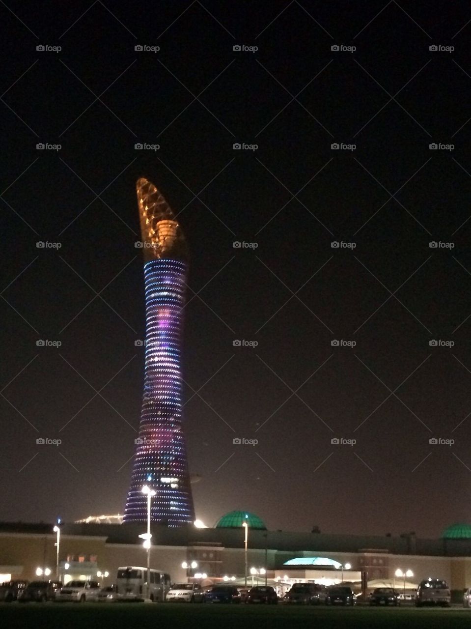 The torch of Doha