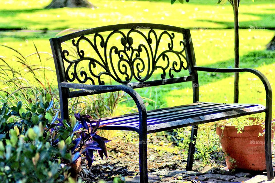 Garden bench