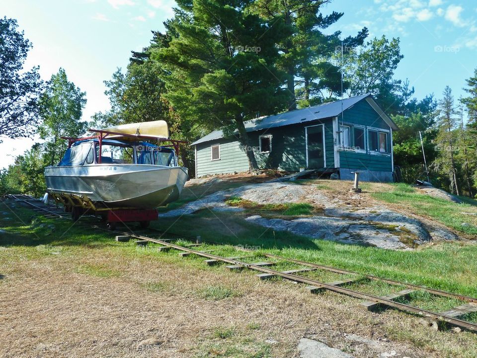 Boat Launch in the Wilderness