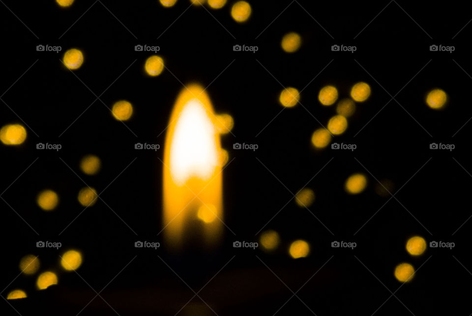 Candle Bokeh