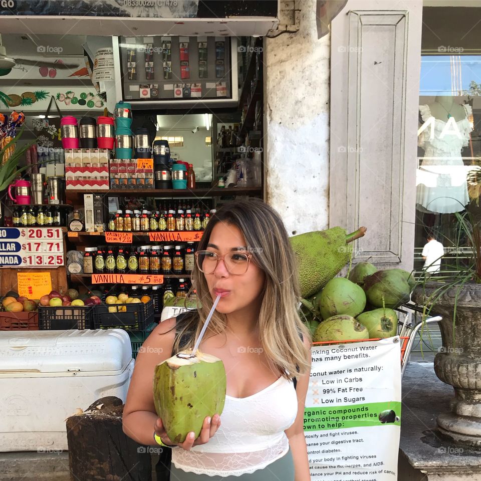 Coconuts are so refreshing! 