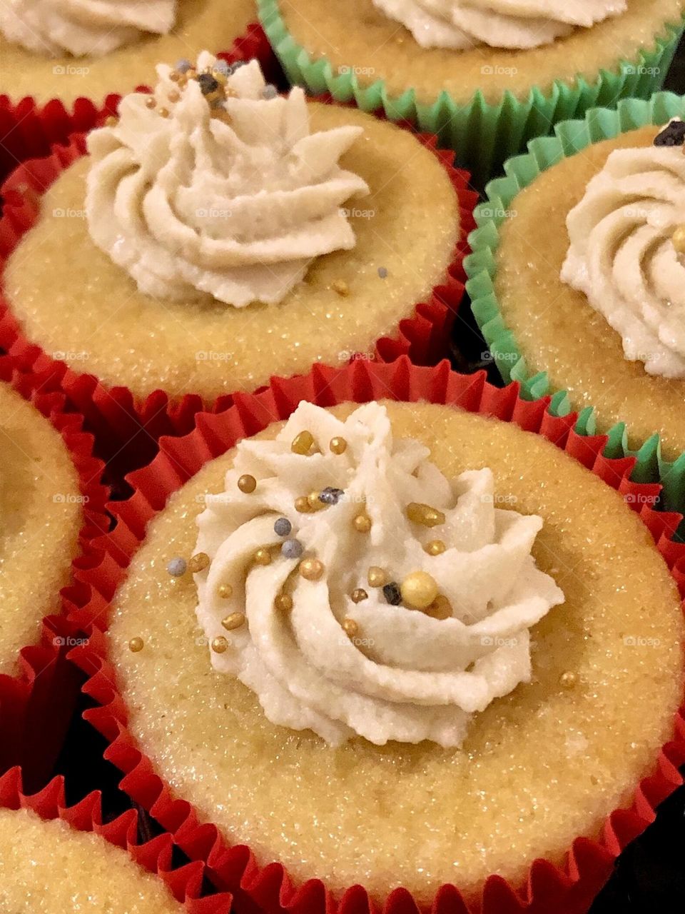 Christmas cupcakes 