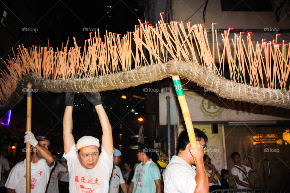 Fire Dragon in Hong Kong